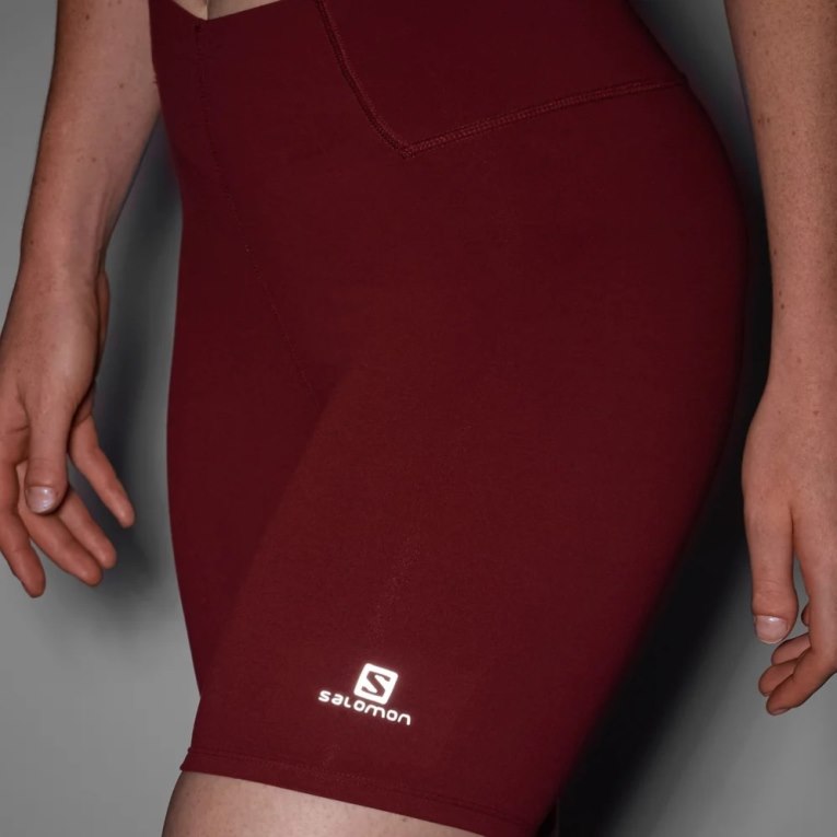 Salomon Cross Multi 7'' Short Women's Running Tights Red | CA 57A36
